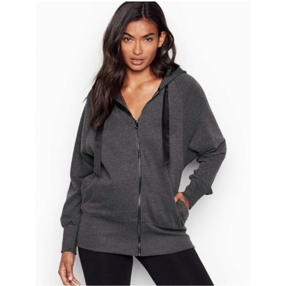 Victoria’s Secret Essential Full Zip Hoodie – Small